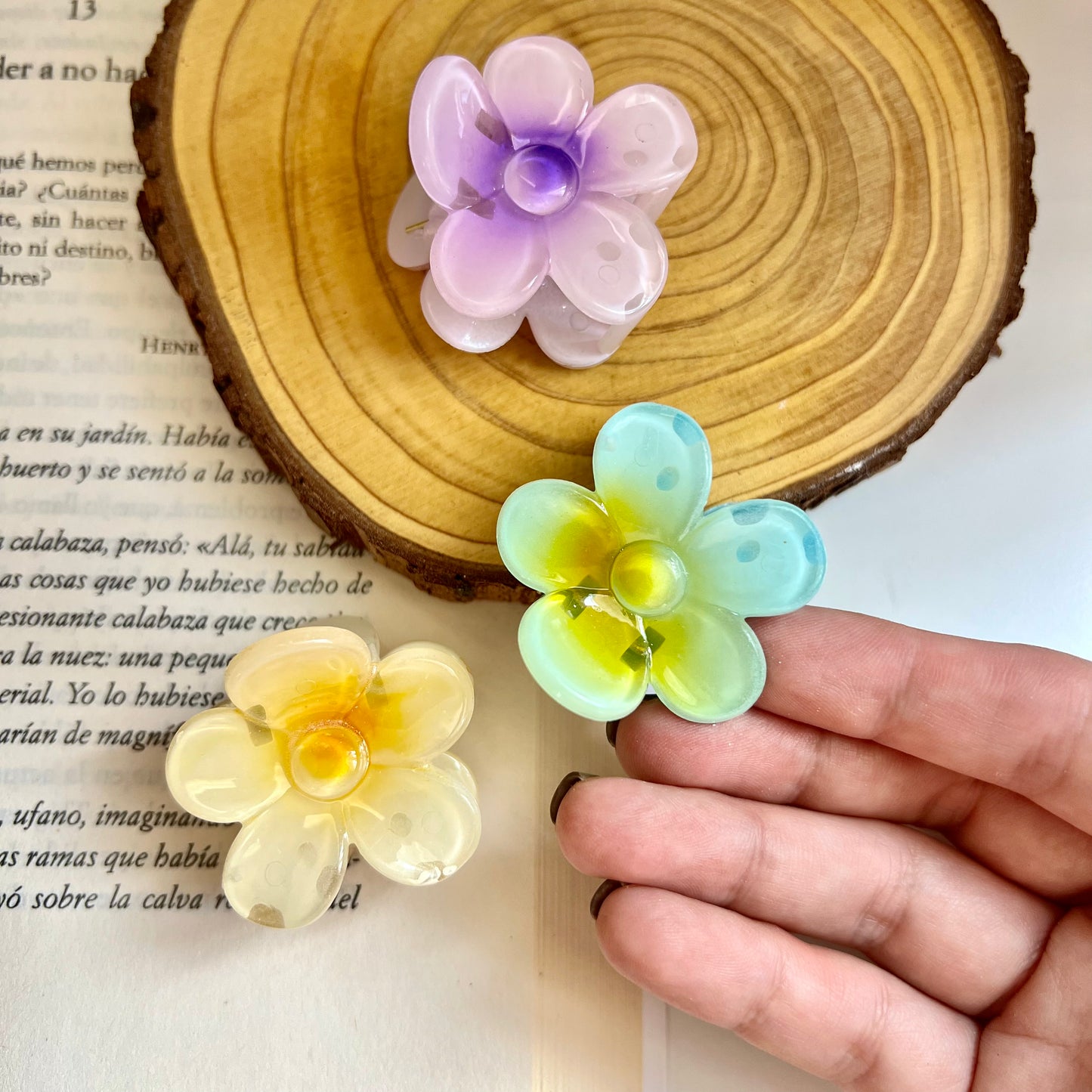 Amapola mini hairclips